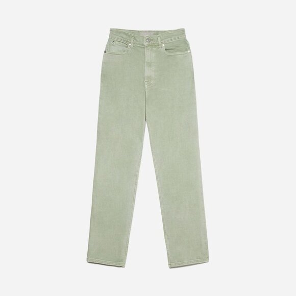 NWOT Everlane The Way-High Jean in Sage, size 28 Tall - Picture 1 of 13